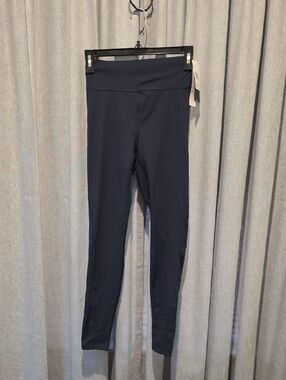 Adidas Studio All Me Essentials Tight Fit Full Length Navy Blue Leggings